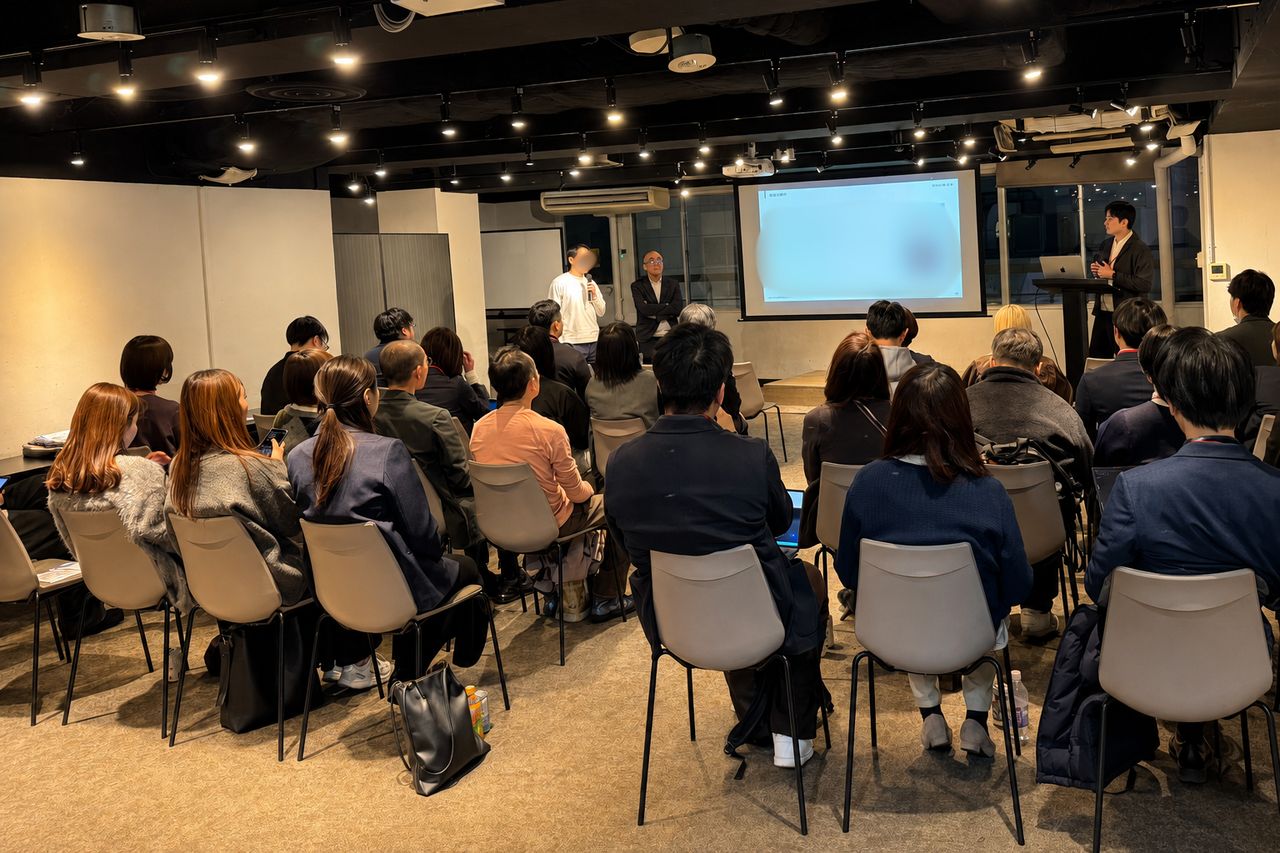 前回開催「TECH PLAY登録者30万人突破記念！採用人事交流会＆新年会」の様子