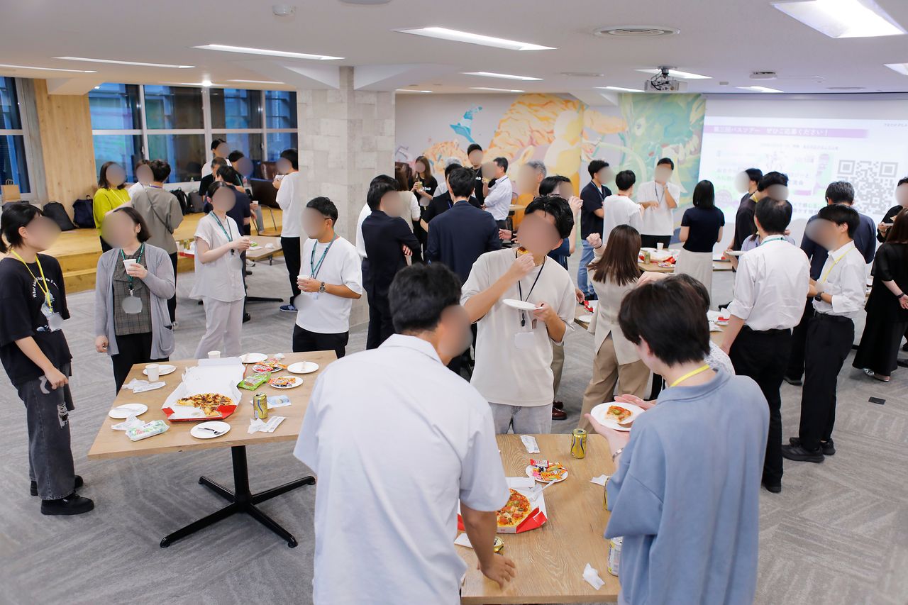 2025年度開催時、参加者交流の様子