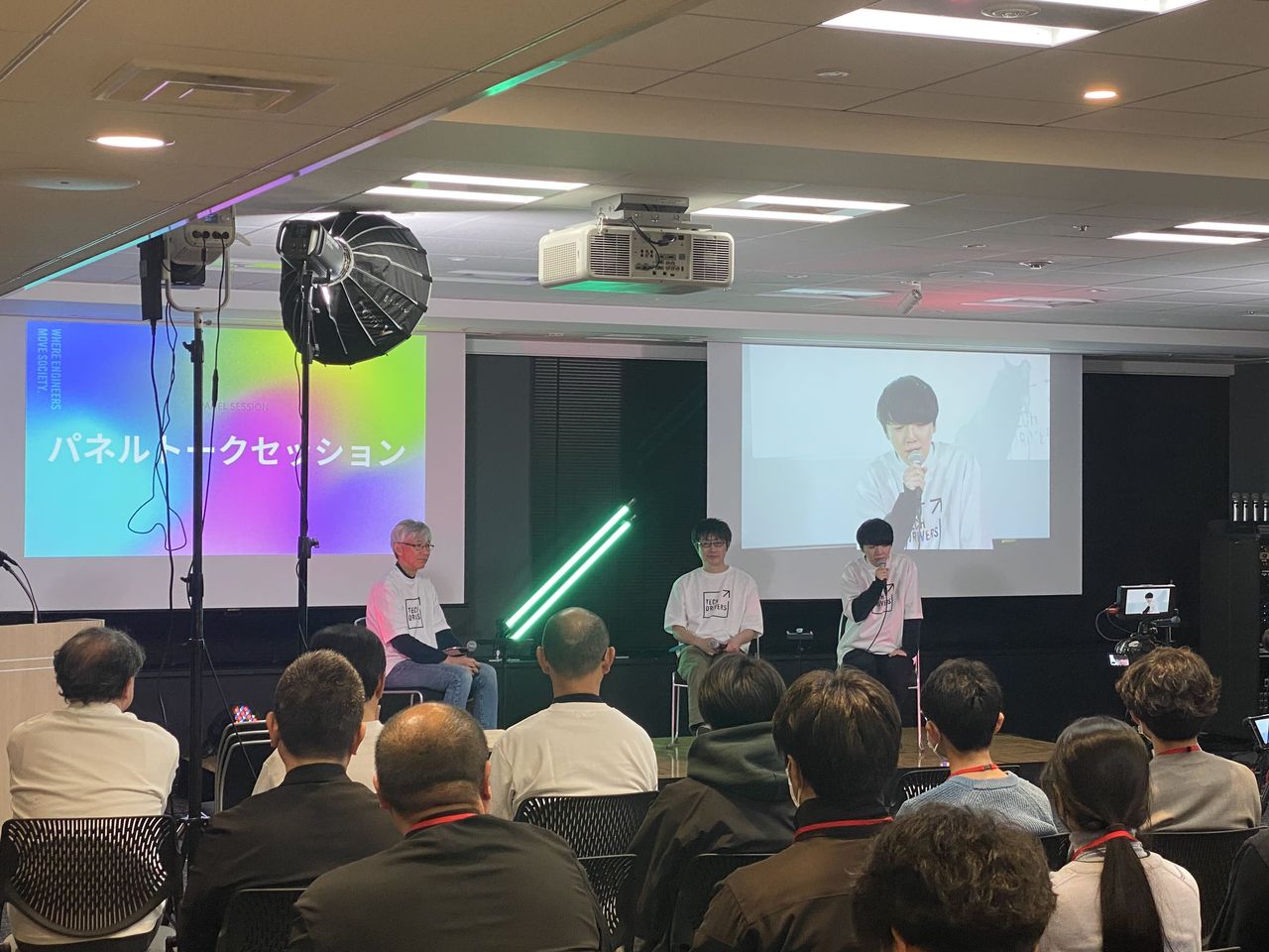 過去に開催した『TECH DRIVERS』の様子